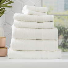 7 Piece Marisse Bamboo & Cotton Bathroom Towel Set
